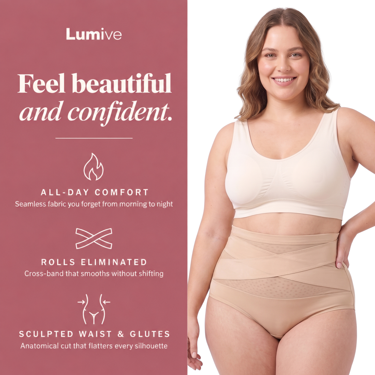 LUMIVE shaping underwear designed for everyday confidence