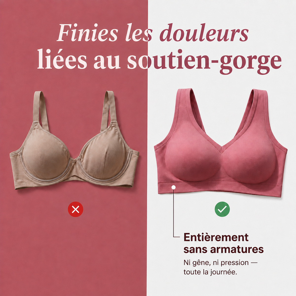 LUMIVE™ Soutien-Gorge Sans Coutures