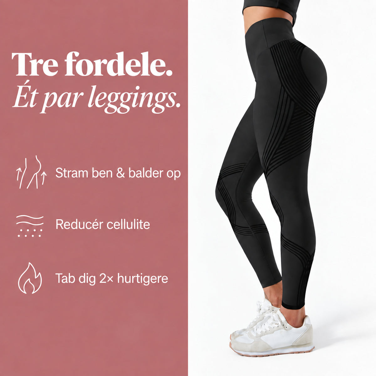 LUMIVE™ 3D-Formende Kompressionsleggings