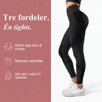 LUMIVE™ 3D-Formende Kompresjonstights