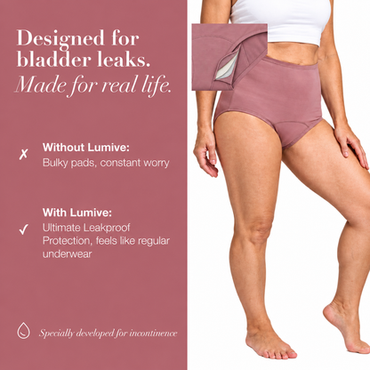 LUMIVE™ US 4-Layer High-Waisted Leakproof Underwear